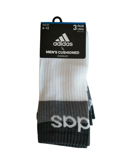 Adidas - Men's Cushioned 3-Pair
