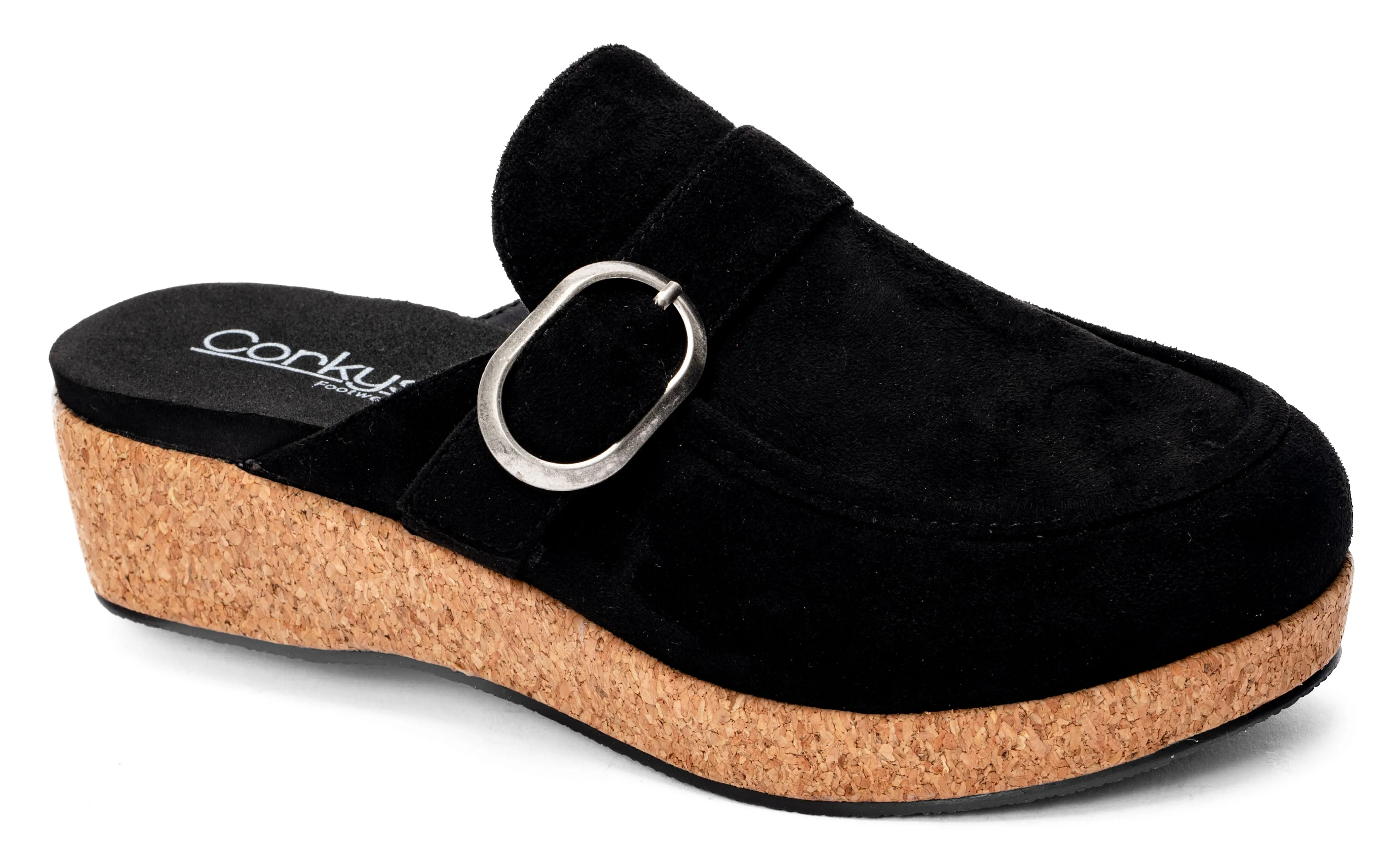 All Get Out - Black Faux Suede