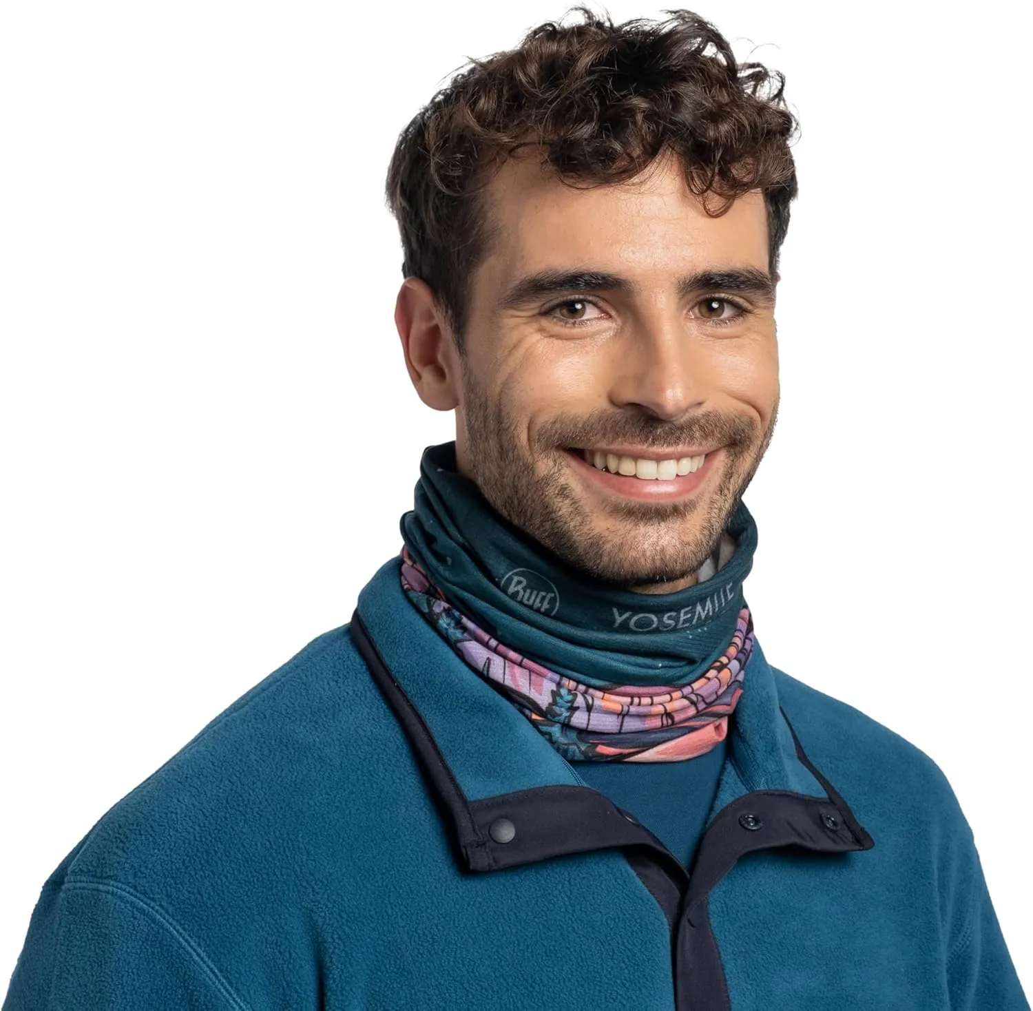 BUFF CoolNet UV Neck Gaiter, UPF 50 Sun Protection, Breathable, Versatile, Quick Dry Face Mask, National Park, Adult Size