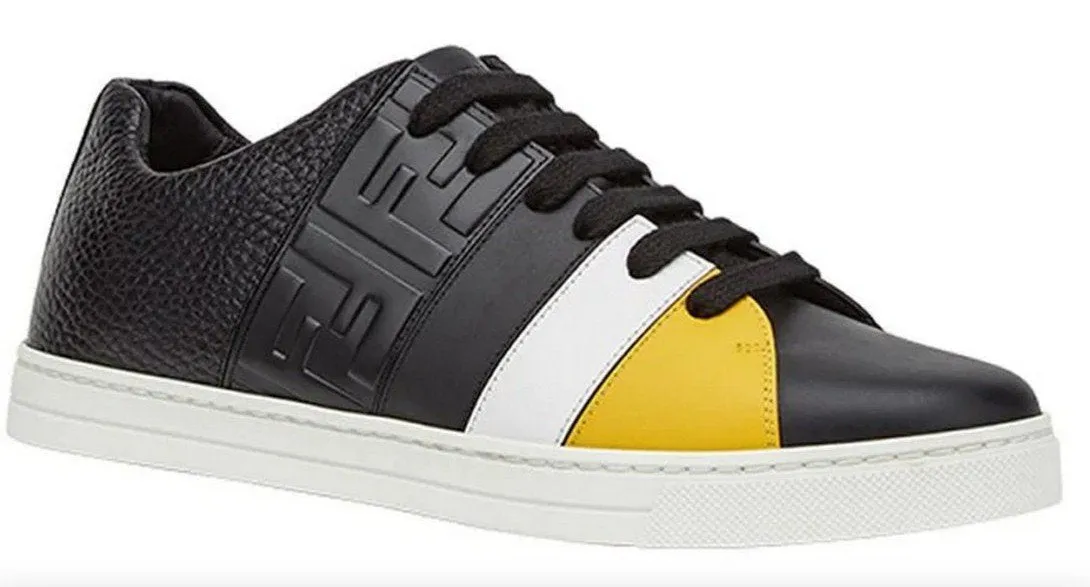 Colourblock Low-Top Sneakers
