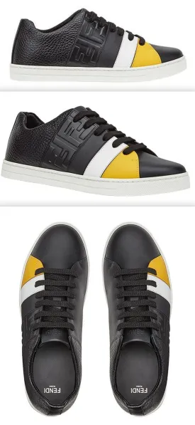 Colourblock Low-Top Sneakers