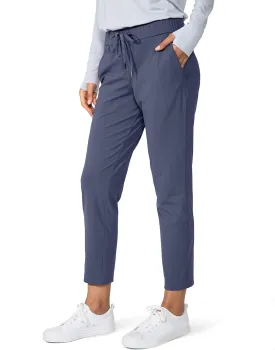 G Gradual Women's Pants with Deep Pockets 7/8 Stretch Ankle Sweatpants for Golf, Athletic, Lounge, Travel, Work
