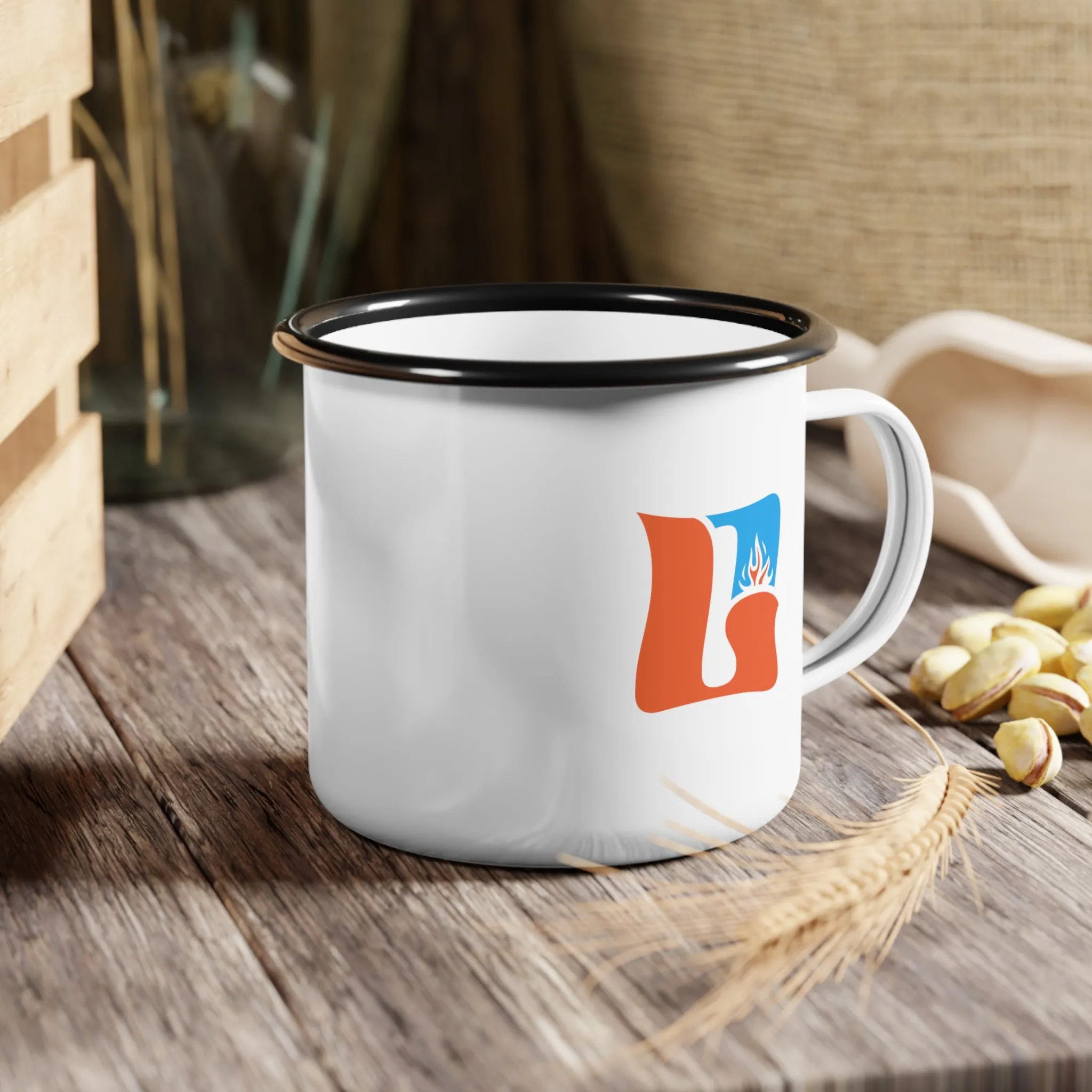 Get Lost Enamel Camp Cup