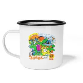 Get Lost Enamel Camp Cup
