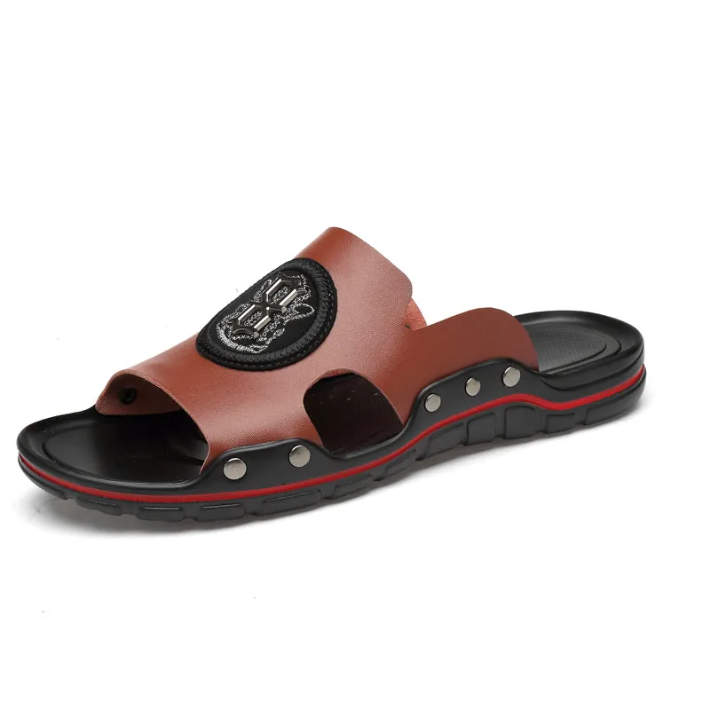 Men's large size Slipper beach shoes