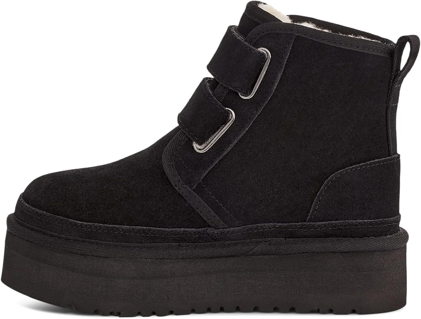 Neumel Platform UGG boots, black
