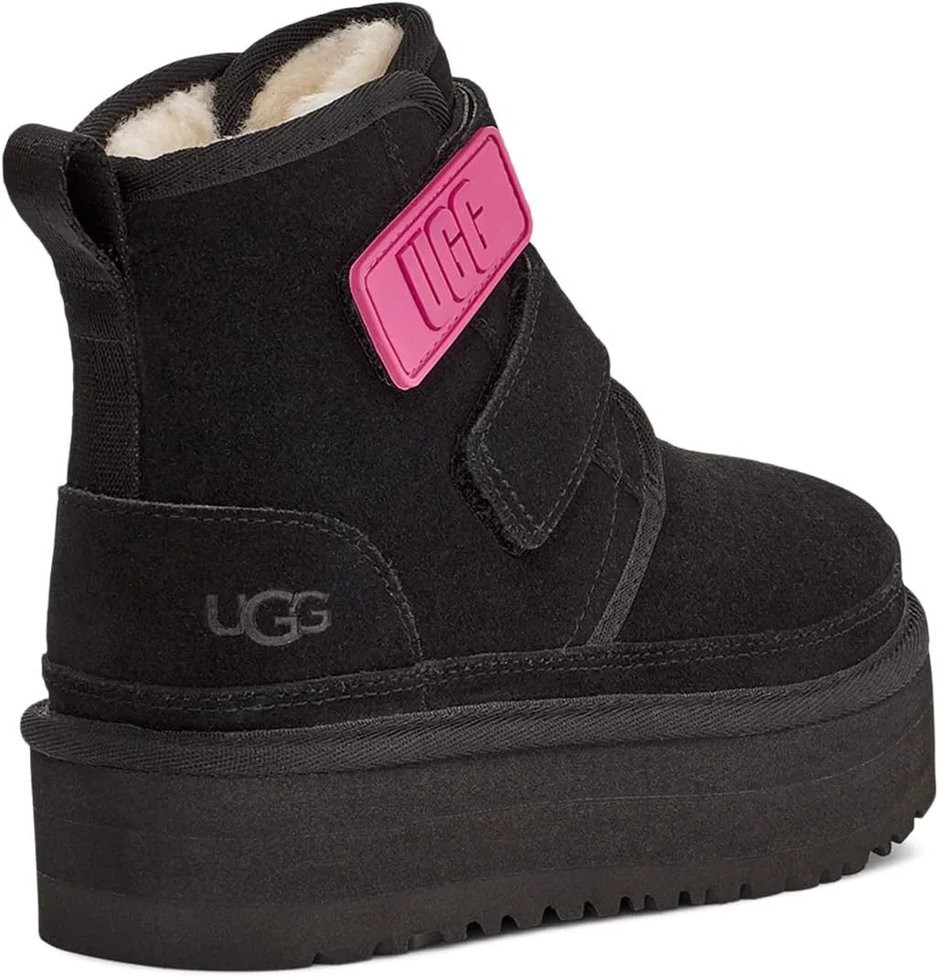 Neumel Platform UGG boots, black
